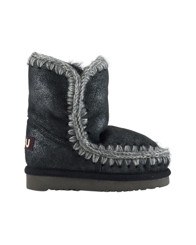 Mou Crocheted Snow Boot In Nocolor