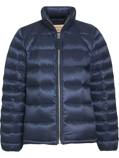 Burberry Down-filled Puffer Jacket - Blue