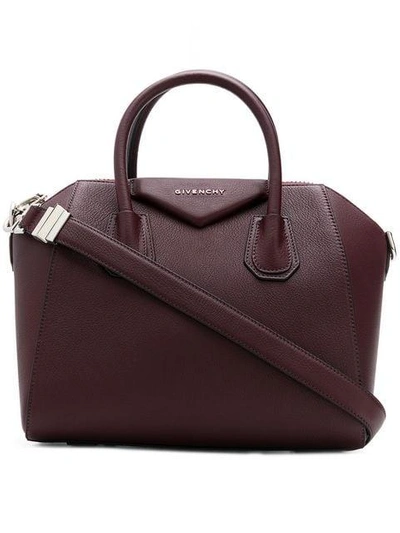 Givenchy Small Antigona Tote Bag - Red