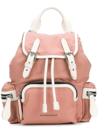 Burberry The Small Crossbody Backpack - Pink & Purple