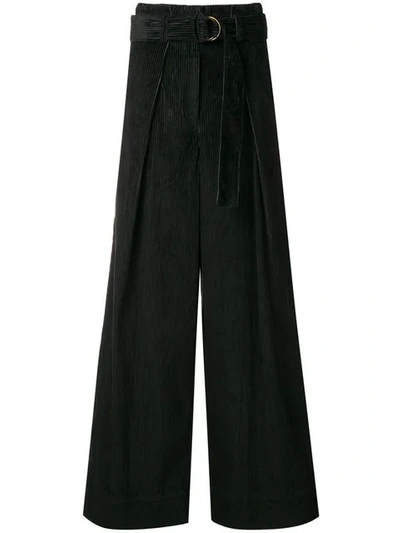 Ulla Johnson Rhodes Corduroy Trouser In Black