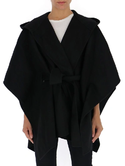THEORY THEORY BELTED CAPE COAT 