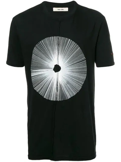 Damir Doma Front Print T-shirt In Black