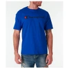 Champion Men's Graphic Jersey T-shirt In Blue