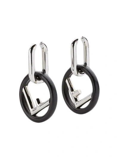 Fendi F Is For  Earrings In Metallic