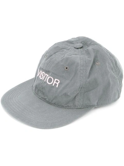 Walk Of Shame Embroidered Cap In Grey