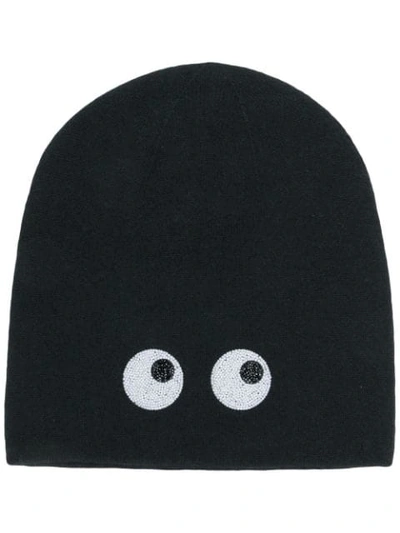 Warm-me Daisy Beanie - Black