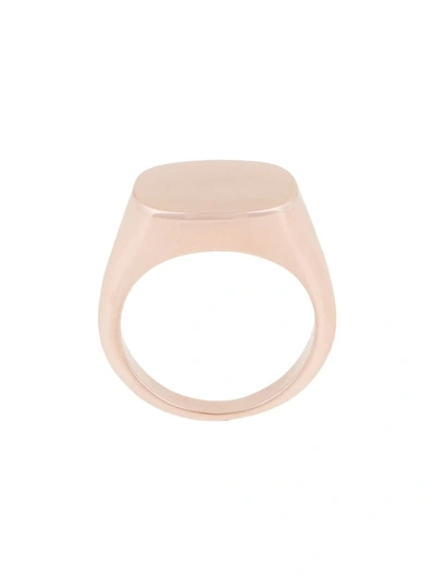 Jil Sander Oval Ring - Metallic