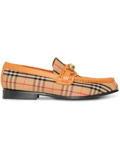 Burberry The 1983 Check Link Loafer - Yellow