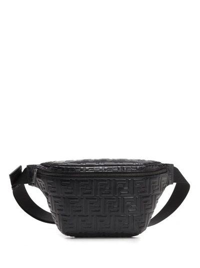 Fendi Monogram Belt Bag In Black