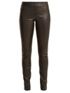 The Row - Moto Leather Trousers - Womens - Black