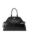 Gucci Re(belle) Large Top Handle Tote In Black