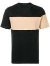 Helmut Lang Stripe Block T-shirt - Black
