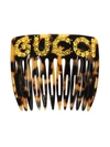 Gucci Crystal  Hair Comb - Black