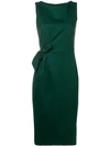P.a.r.o.s.h . Fitted Cocktail Dress - Green