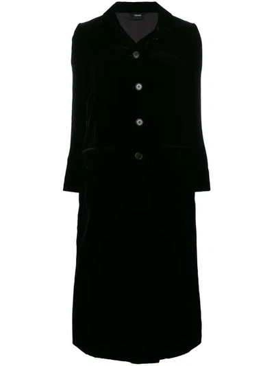Aspesi Velvet Coat - Black