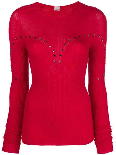 Pinko Beloperone Sweater In Red