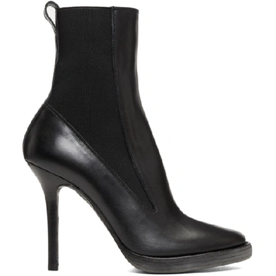 Haider Ackermann Pointed Toe Ankle Boots - Black