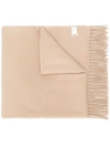 Rag & Bone Fringed Scarf In Neutrals