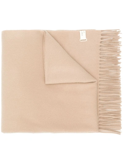 Rag & Bone Fringed Scarf In Neutrals