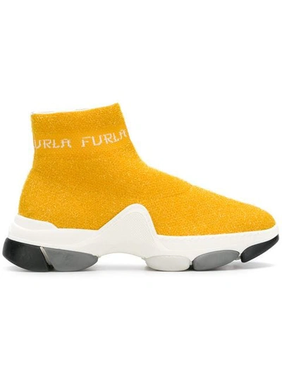 Furla Wonder Sneaker Ginestra E In Yellow