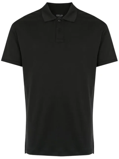 Osklen Short-sleeve Polo Shirt In Black