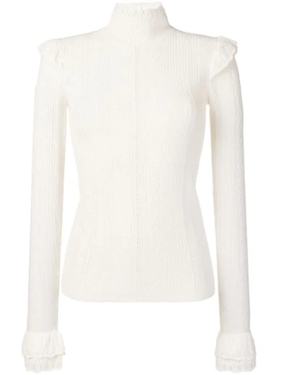 Polo Ralph Lauren Merino Turtleneck Sweater In White