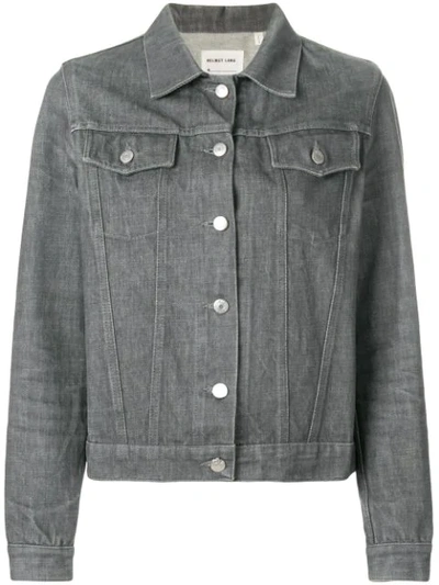 Helmut Lang Vintage Fitted Denim Jacket - Grey