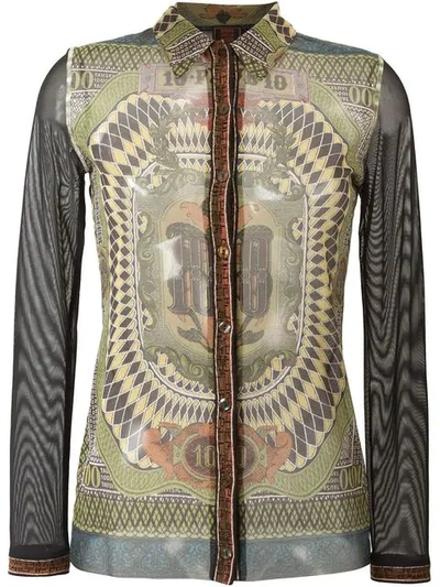 Pre-owned Jean Paul Gaultier Vintage 'le Grand Voyage' Shirt In Multicolour