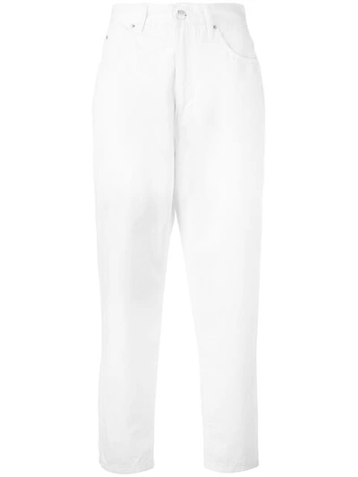 Fendi Vintage High Waist Trousers - White