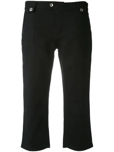 Pre-owned Dolce & Gabbana Cropped Trousers In Black