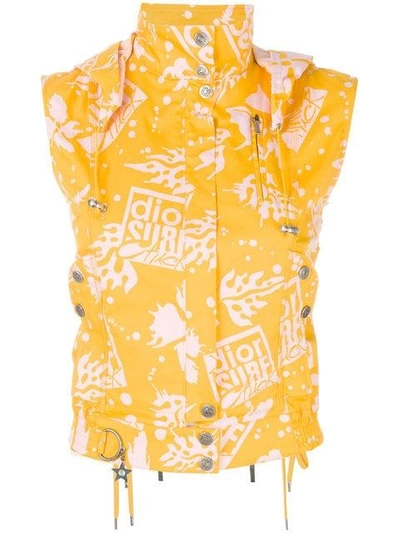 Pre-owned Dior 2004  Surfer-style Waistcoat In Yellow