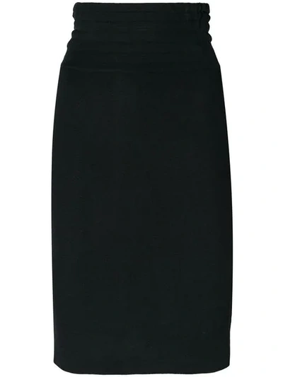 Alaïa Vintage Pencil Skirt - Black