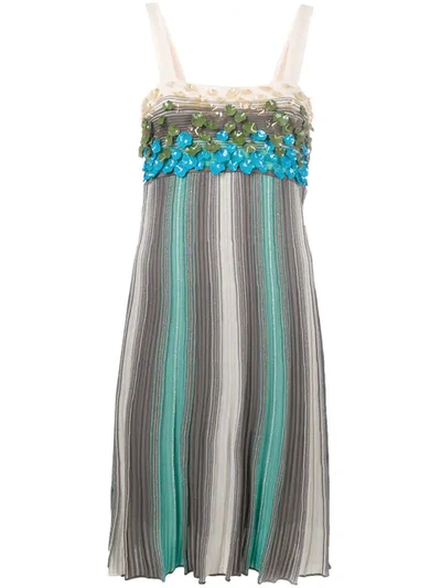 Pre-owned Missoni Embellished Dress - Multicolour
