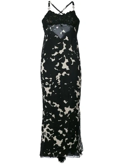 Versace Gianni  Strappy Dress - Black