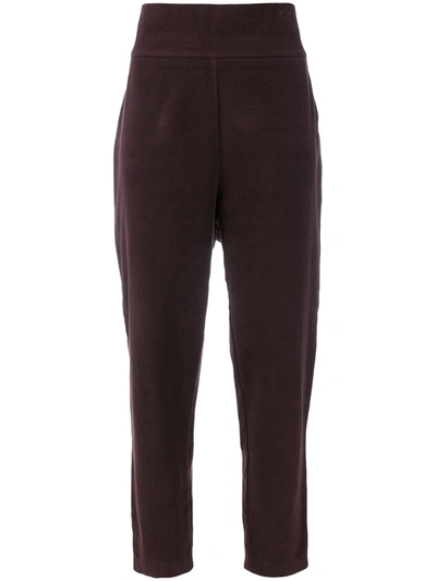 Pre-owned Romeo Gigli Vintage Cropped Trousers In Red