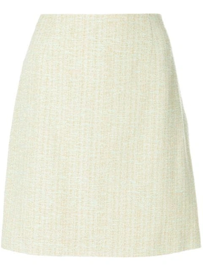 Pre-owned Moschino Vintage A-line Skirt In Neutrals