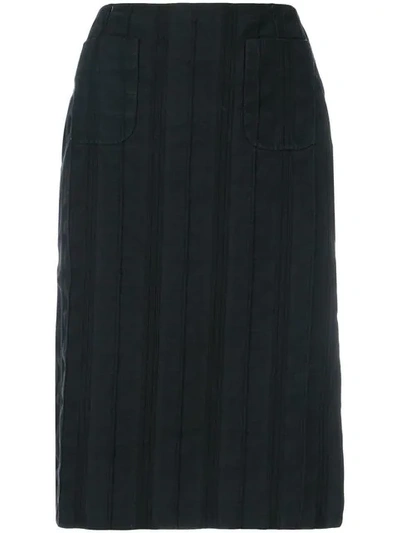 Ferragamo Pencil Skirt In Black