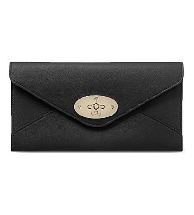 Mulberry Wallets Women Leather Black Black