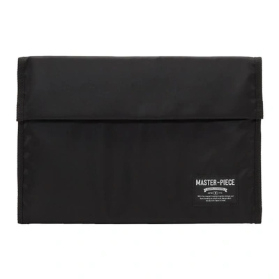 Master-piece Co Ssense Exclusive Black 13 Laptop Case