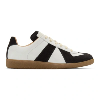 MAISON MARGIELA BLACK & WHITE REPLICA SNEAKERS 