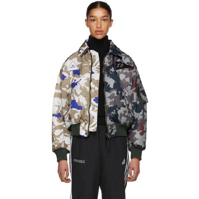 Gosha Rubchinskiy Multicolor Camo Ma-1 Bomber Jacket In 1 Camo