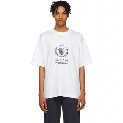 Shop BALENCIAGA BALENCIAGA World Food Programme T-shirt by Export