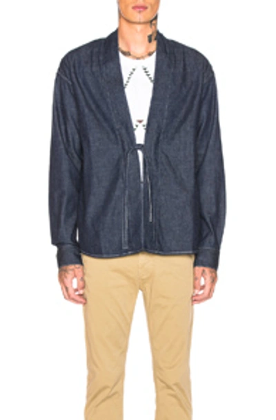 ヴィズヴィム　visvim LHAMO 半纏シャツ デニム　KIMONO 3 9398462_113?w=400