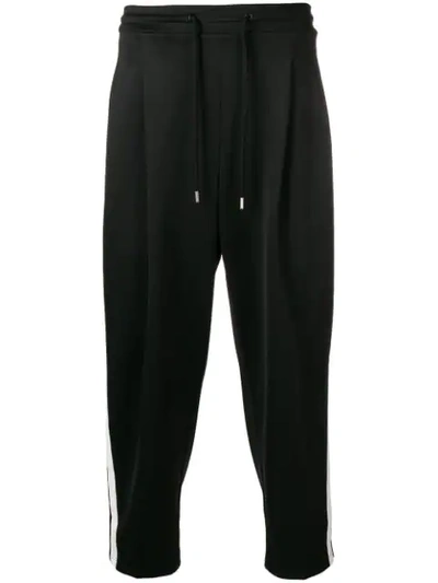 Ader Error Ssense Exclusive Black Tape Logo Lounge Pants