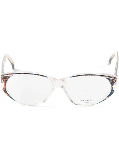 Givenchy 1970s Cat-eye Frame Glasses