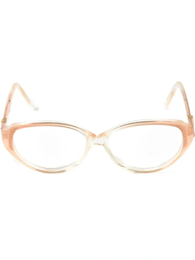 Saint Laurent 1970s Oval-frame Glasses