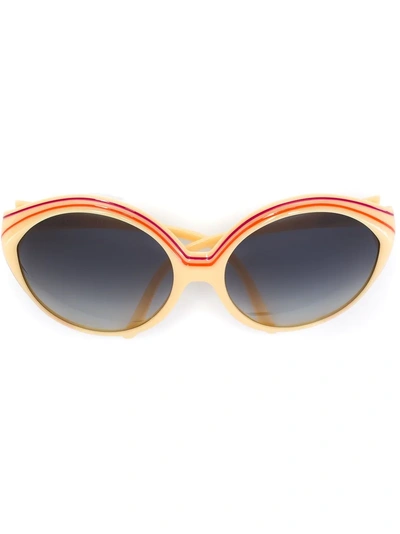 Dior Oversized Sunglasses In Nude & Neutrals | ModeSens display picture 1