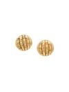 Pre-owned Chanel Vintage Cc Logo Clip-on Earrings - Metallic