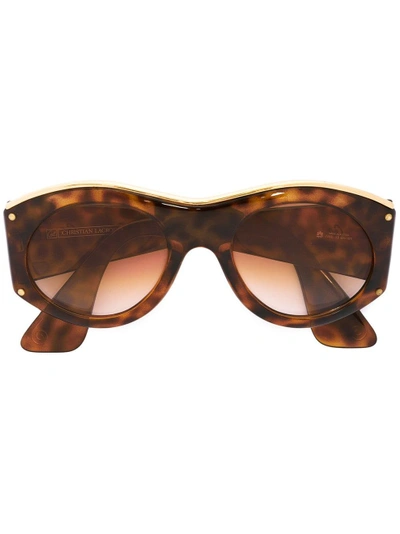 Christian Lacroix Vintage Oval Sunglasses